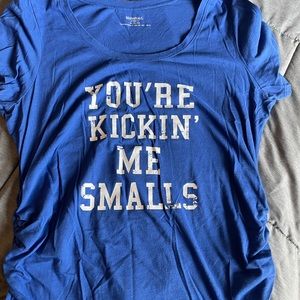 Motherhood maternity graphic tee. Gently used.